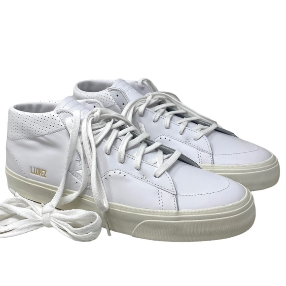 Converse CONS Louie Lopez Pro Mid Shoes Mono Leather Skate Men's Casual A05090C - Picture 2 of 8